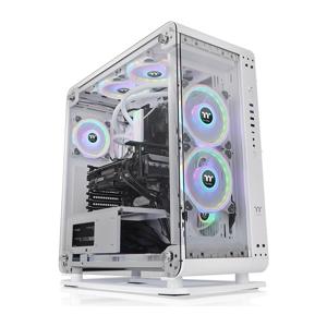 Thermaltake Core P6 Tempered Glass Snow showcase behuizing 2x USB-A 2.0, 2x USB-A 3.2 (5 Gbit/s), USB-C 3.2 (10 Gbit/s), Audio, Window-kit