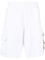 Moschino Teddy Bear-motif cotton shorts - Blanc