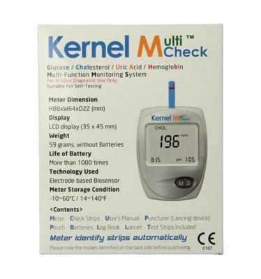 Multicheck plus meter HB Glucose Cholesterol