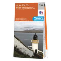 Wandelkaart - Topografische kaart 352 OS Explorer Map Islay South | Or