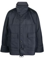 Sunnei veste Pino à poches cargo - Bleu