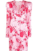 Philosophy Di Lorenzo Serafini robe-chemise à fleurs - Rose