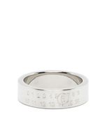 MM6 Maison Margiela bague Numeric Minimal - Argent