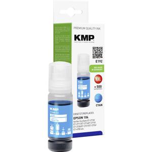 KMP Navulinkt vervangt Epson 104, T00P2 Compatibel Cyaan 70 ml E192 1648,0003