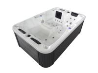 Badstuber Modena outdoor whirlpool 3-persoons wit - thumbnail