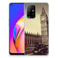 OPPO A94 5G | Reno5 Z Siliconen Back Cover Londen - thumbnail