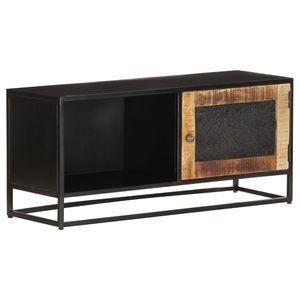 Tv-meubel 90x30x40 cm ruw mangohout