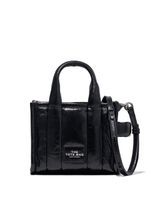 Marc Jacobs sac The Shiny Crinkle Crossbody Tote - Noir