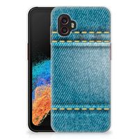 Samsung Galaxy Xcover 6 Pro Silicone Back Cover Jeans - thumbnail