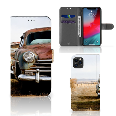 Apple iPhone 11 Pro Max Telefoonhoesje met foto Vintage Auto Apple iPhone 11 Pro Max Telefoonhoesje met foto Vintage Auto