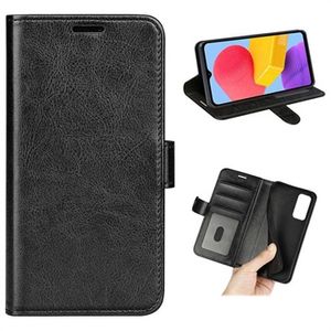 Samsung Galaxy M13 Wallet Case met Magnetische Sluiting - Zwart