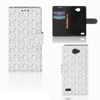 LG Bello 2 Telefoon Hoesje Stripes Dots