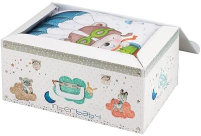 Interbaby bedtextielset lucht junior katoen