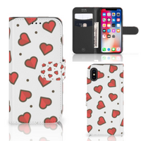 Apple iPhone X | Xs Telefoon Hoesje Hearts - thumbnail