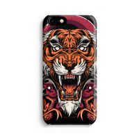 Tiger and Rattlesnakes: Volledig Geprint iPhone 7 Hoesje - thumbnail