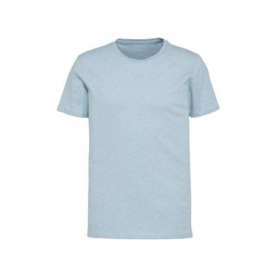 Knowledge Cotton Apparel T-shirt ALDER lichtblauw