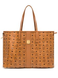 MCM grand sac cabas Liz à design réversible - Marron