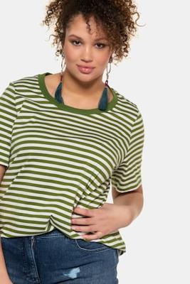 Ulla Popken gestreept shirt - Grote Maten