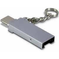 Inter-Tech 88885469 geheugenkaartlezer USB 2.0 Type-A/Type-C Intern Zink - thumbnail