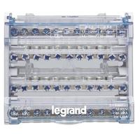 LEGRAND 400406 | 4P 100A 10 uitgangen modulaire verzamelrailverdeler 6 modules