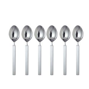 Alessi Dry Dessertlepel rvs 17 cm, per 6