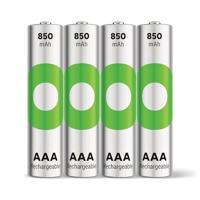 GP RECYKO AAA batterij Micro NiMH 850 mAh, 1,2 V, 4 stuks