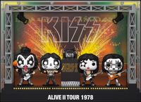 Kiss POP! Moments DLX Vinyl Figure 4-Pack Alive II 1978 Tour 9cm - thumbnail