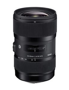 Sigma 18-35mm F1.8 DC HSM IP-camera Standaardlens Zwart