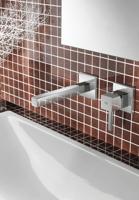 Hot Bath Bloke 005 Inbouw wastafelmengkraan met rechte uitloop,...