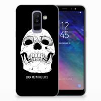 Silicone Back Case Samsung Galaxy A6 Plus (2018) Skull Eyes
