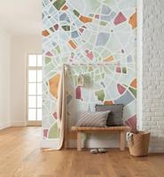 Komar Vlies fotobehang - City Map - afmetingen 150 x 250 cm - behang, wanddecoratie, woonkamer, slaapkamer, kantoor