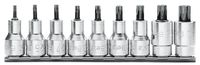 Beta 9-delige set schroevendraaier-doppen voor Torx® schroeven (art. 920TX) met support 920TX-SB9 - 009200532