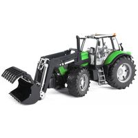 bruder Deutz Agrotron X720 met frontlader modelvoertuig 03081 - thumbnail