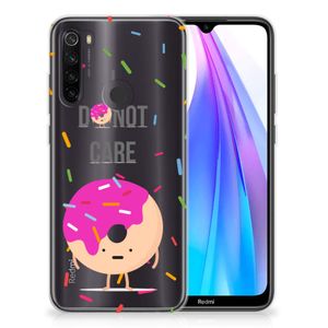 Xiaomi Redmi Note 8T Siliconen Case Donut Roze