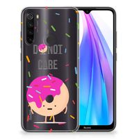 Xiaomi Redmi Note 8T Siliconen Case Donut Roze - thumbnail