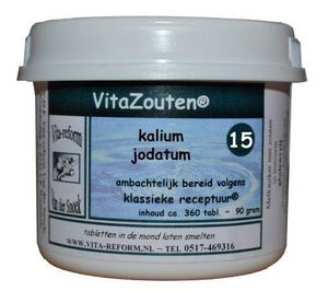 Kalium jodatum VitaZout nr. 15