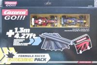Carrera GO!!! Track Extension Pack - F1 Racer, 1,3 meter, 4 rechte secties en tunnelsectie