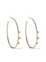 Mizuki boucles d'oreilles serties de perles en or 14ct