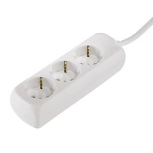 Hama Distribution Panel 3 Sockets Child-proof 3 M White