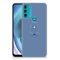 Motorola Moto G71 5G Telefoonhoesje met Naam Baby Rhino - thumbnail