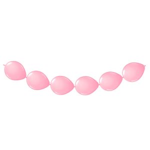 Folat BV Roze Knoopballonnen, 8st.