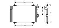 CONDENSOR BERL/PICASSO 1.6 HDi 04- 09005241