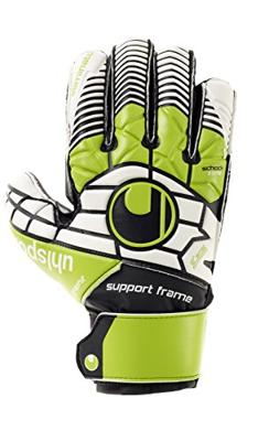 Uhlsport 100019001 Eliminator keepershandschoenen, zwart/groen/wit, maat 8,5