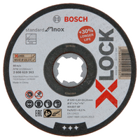 Bosch Accessoires Doorslijpschijf X-Lock Sfinox 115X1.6 mm - 2608619362 - thumbnail