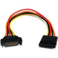 StarTech.com 20cm 15-pins SATA Verlengkabel Voeding - thumbnail