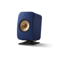 KEF Combi Deal LSX II Wireless Stereo Speakers + P1 Desk pad tafelstandaard - Blauw/Zwart