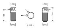 AIRCO DROGER 1.9 Turbo Diesel /1.9 TDi 0300D153 - thumbnail