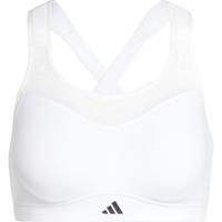 adidas TLRD Impact Training High Support Sport BH - Handbalkleding - Sport BH&apos;s - wit - maat 2XS (D)