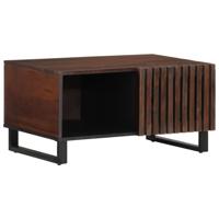 Salontafel 80x51x40 cm massief mangohout bruin - thumbnail