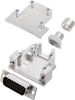 Encitech DCRP15-HDP26-CF65-CS80-K 6355-0882-02 D-SUB Stiftleisten-Set 180° Polzahl: 26 Lötkelch 1 pc(s)